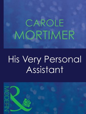 cover image of His Very Personal Assistant